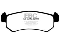 Bromsbeläggssats, skivbroms DP1548 EBC