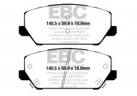 Bromsbeläggssats, skivbroms DP22343 EBC