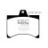 Bromsbeläggssats, skivbroms DP349 EBC