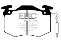Bromsbeläggssats, skivbroms DP546 EBC