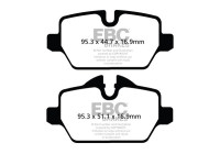 Bromsbeläggssats, skivbroms DPX2102 EBC