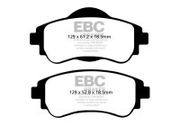 Bromsbeläggssats, skivbroms DPX2109 EBC
