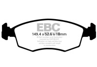 Bromsbeläggssats, skivbroms DPX2142 EBC