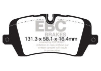 Bromsbeläggssats, skivbroms DPX2161 EBC