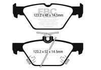 Bromsbeläggssats, skivbroms DPX2257 EBC