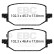 Bromsbeläggssats, skivbroms DPX2506 EBC, miniatyr 3