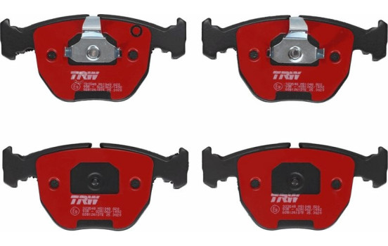 Bromsbeläggssats, skivbroms DTEC COTEC GDB1261DTE TRW