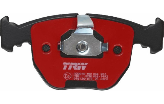 Bromsbeläggssats, skivbroms DTEC COTEC GDB1261DTE TRW, bild 3