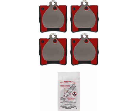 Bromsbeläggssats, skivbroms DTEC COTEC GDB1335DTE TRW