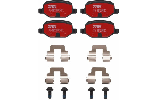 Bromsbeläggssats, skivbroms DTEC COTEC GDB1396DTE TRW