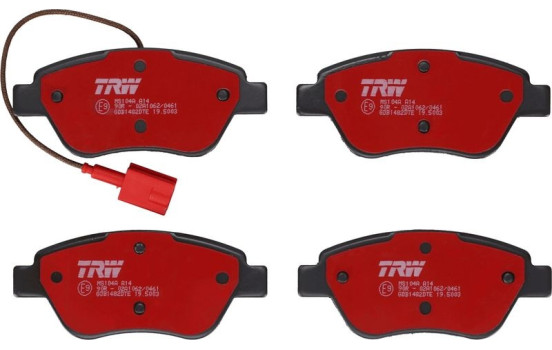 Bromsbeläggssats, skivbroms DTEC COTEC GDB1482DTE TRW