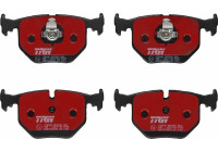 Bromsbeläggssats, skivbroms DTEC COTEC GDB1530DTE TRW