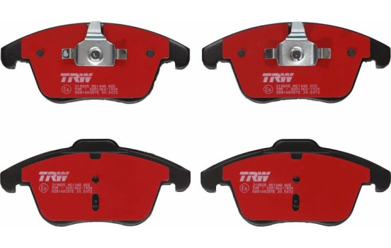 Bromsbeläggssats, skivbroms DTEC COTEC GDB1683DTE TRW