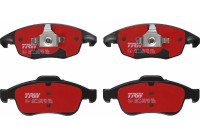 Bromsbeläggssats, skivbroms DTEC COTEC GDB1690DTE TRW