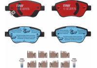 Bromsbeläggssats, skivbroms DTEC COTEC GDB1700DTE TRW