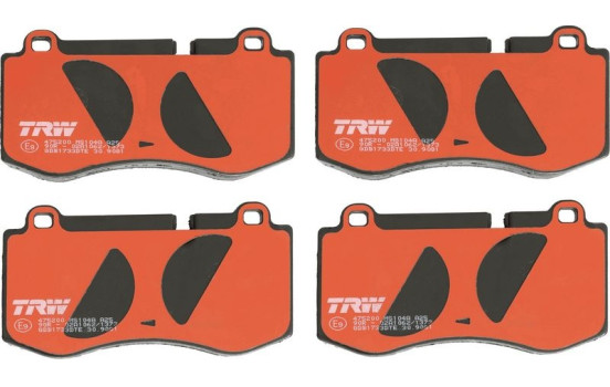 Bromsbeläggssats, skivbroms DTEC COTEC GDB1733DTE TRW