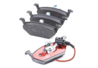 Bromsbeläggssats, skivbroms DTEC COTEC GDB1736DTE TRW