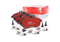 Bromsbeläggssats, skivbroms DTEC COTEC GDB1736DTE TRW