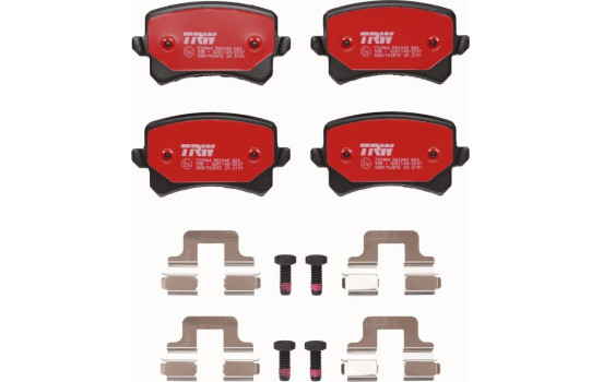 Bromsbeläggssats, skivbroms DTEC COTEC GDB1763DTE TRW