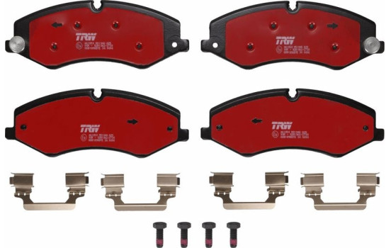 Bromsbeläggssats, skivbroms DTEC COTEC GDB1898DTE TRW