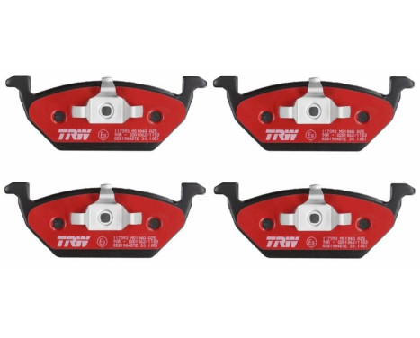 Bromsbeläggssats, skivbroms DTEC COTEC GDB1984DTE TRW, bild 2