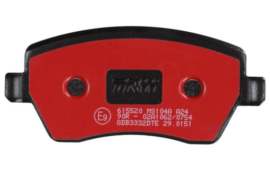 Bromsbeläggssats, skivbroms DTEC COTEC GDB3332DTE TRW, bild 5