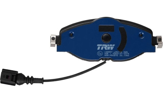Bromsbeläggssats, skivbroms Elektrisk BLUE GDB1956BTE TRW, bild 3