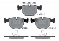 Bromsbeläggssats, skivbroms epad 2148681 Textar