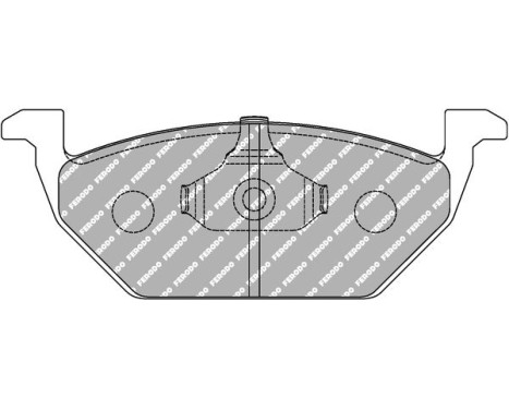 Bromsbeläggssats, skivbroms FCP1094H Ferodo Racing, bild 2