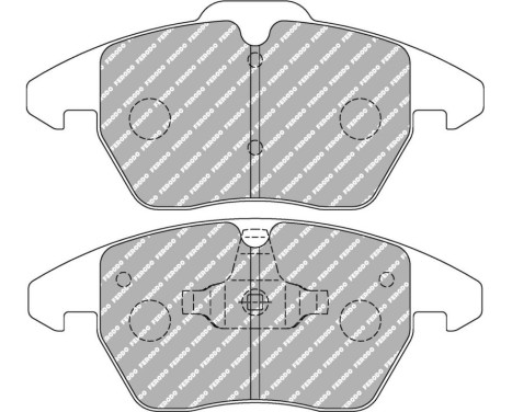 Bromsbeläggssats, skivbroms FCP1641Z Ferodo Racing