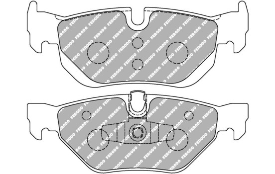 Bromsbeläggssats, skivbroms FCP1807H Ferodo Racing