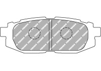 Bromsbeläggssats, skivbroms FCP4187W Ferodo Racing