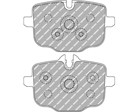 Bromsbeläggssats, skivbroms FCP4381H Ferodo Racing