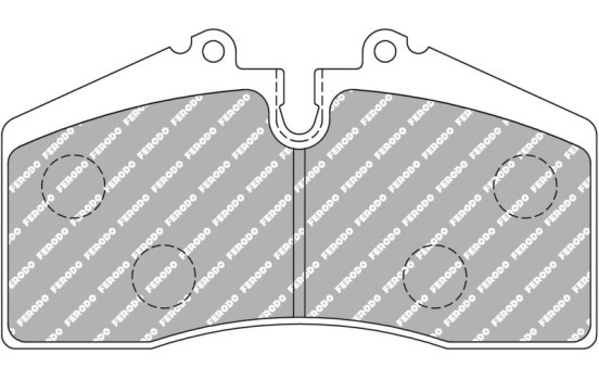 Bromsbeläggssats, skivbroms FCP560H Ferodo Racing