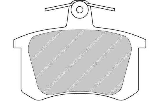 Bromsbeläggssats, skivbroms FCP596H Ferodo Racing