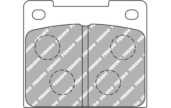 Bromsbeläggssats, skivbroms FCP809C Ferodo Racing