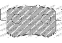 Bromsbeläggssats, skivbroms FCP956W Ferodo Racing