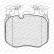 Bromsbeläggssats, skivbroms FDB5173 Ferodo, miniatyr 2