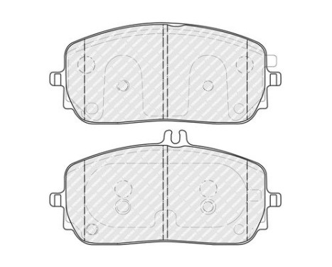 Bromsbeläggssats, skivbroms FDB5179 Ferodo, bild 2