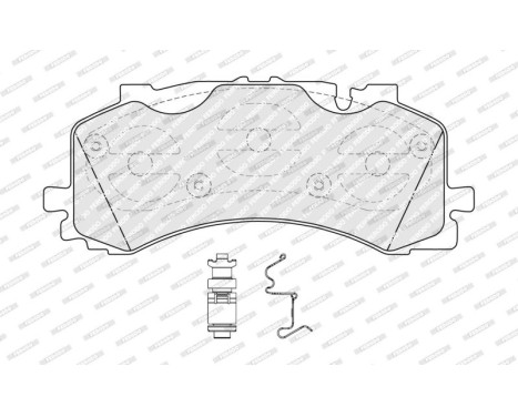 Bromsbeläggssats, skivbroms FDB5200 Ferodo, bild 2