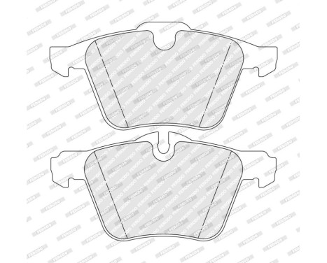 Bromsbeläggssats, skivbroms FDB5236 Ferodo, bild 2