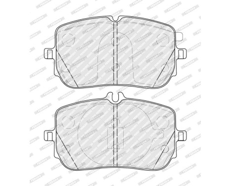 Bromsbeläggssats, skivbroms FDB5288 Ferodo, bild 2