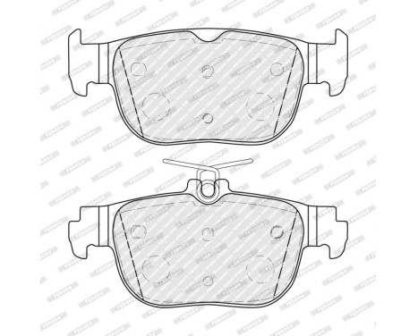 Bromsbeläggssats, skivbroms FDB5356 Ferodo, bild 2