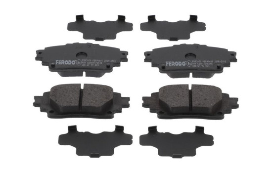 Bromsbeläggssats, skivbroms FDB5470 Ferodo