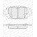 Bromsbeläggssats, skivbroms FDB5470 Ferodo, miniatyr 2