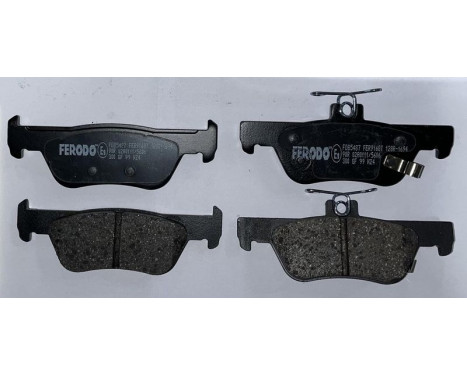 Bromsbeläggssats, skivbroms FDB5487 Ferodo, bild 2