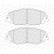 Bromsbeläggssats, skivbroms FDB5520 Ferodo, miniatyr 5