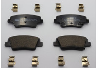 Bromsbeläggssats, skivbroms FDB5547 Ferodo