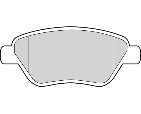 Bromsbeläggssats, skivbroms FIRST 301913 Valeo, bild 2