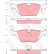 Bromsbeläggssats, skivbroms GDB1343 TRW